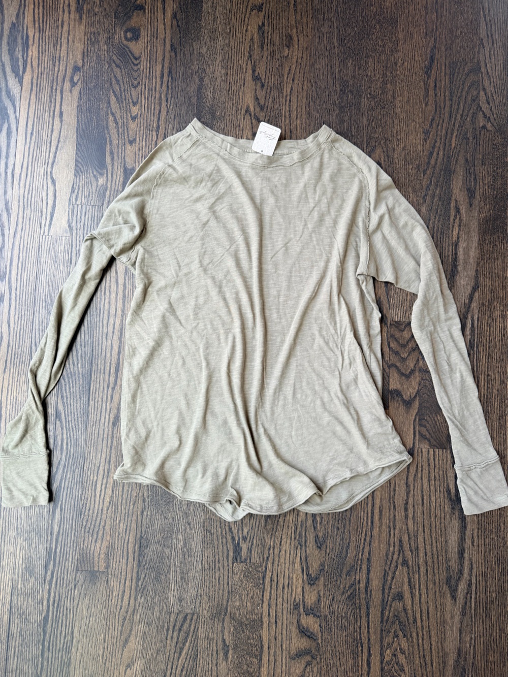 Free People - We The Free Arden Tee washed army green